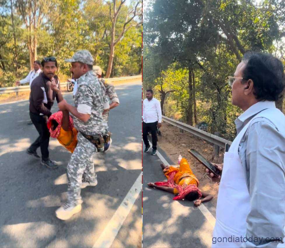 आ राजकुमार बडोले यांनी दाखवली माणुसकीची जाणीव Gondia