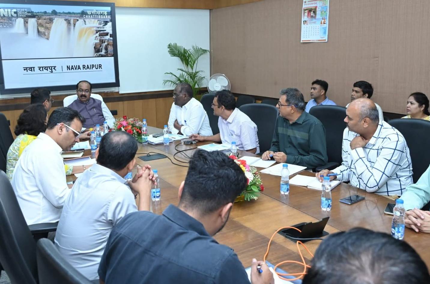 उप मुख्यमंत्री अरुण साव की बैठक